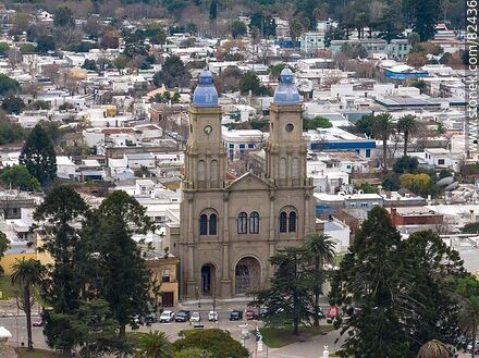 Aerial view of the Florida Cathedral - Department of Florida - URUGUAY. Photo #82436