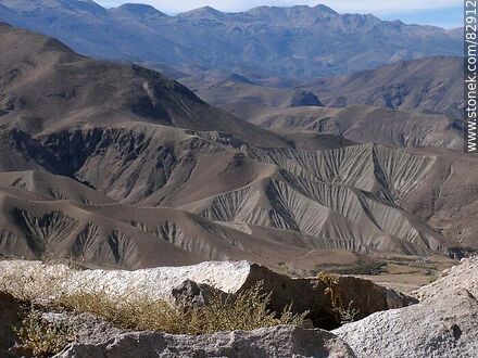 Pliegues montañosos de los Andes - Chile - Otros AMÉRICA del SUR. Foto No. 82912