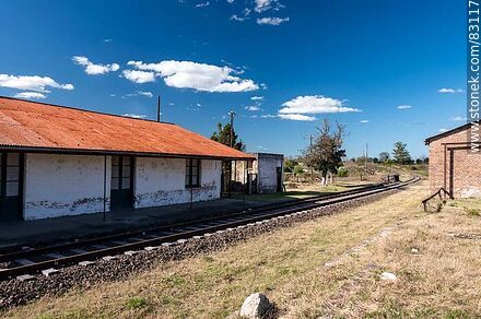 Estación Guichón de ferrocarril - Departamento de Paysandú - URUGUAY. Foto No. 83117