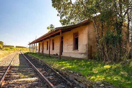 Estación de trenes Piñera - Departamento de Paysandú - URUGUAY. Foto No. 83329