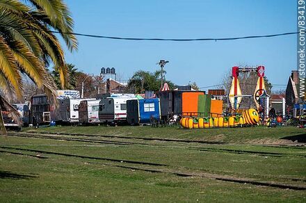 Mobile amusement park for children. the Crazy Worm - Rio Negro - URUGUAY. Photo #83419