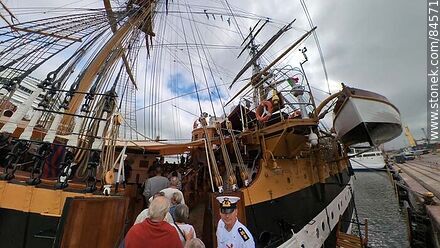 Buque escuela italiano Amerigo Vespuccio en Montevideo. Marzo 2024 - Departamento de Montevideo - URUGUAY. Foto No. 84571