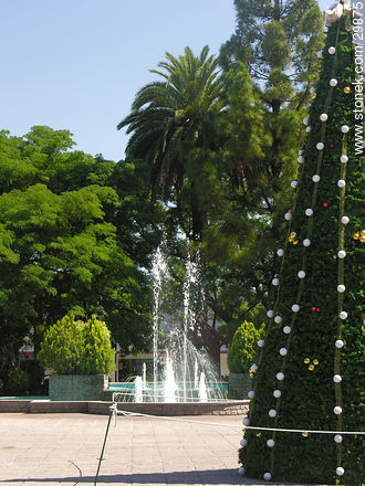 Plaza Constitución. - Departamento de Flores - URUGUAY. Foto No. 29875