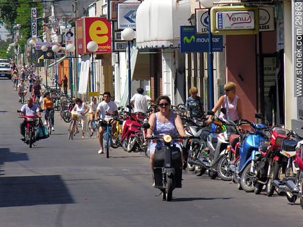 Street fo the city of Trinidad - Flores - URUGUAY. Photo #29863