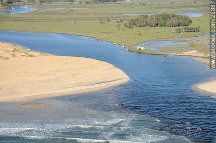 Estuary of the Valizas stream - Department of Rocha - URUGUAY. Foto No. 29387
