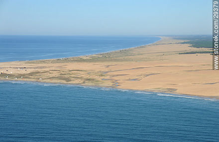 Dunas de Cabo Polonio con vista al sur-oeste - Departamento de Rocha - URUGUAY. Foto No. 29379