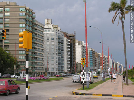 Rambla Mahatma Gandhi - Departamento de Montevideo - URUGUAY. Foto No. 15789
