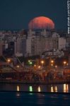 Luna llena sobre Montevideo - Foto #40670