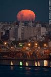 Luna llena sobre Montevideo - Foto #40669