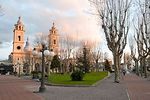 Plaza los Treinta y Tres al atardecer. - Foto #55452