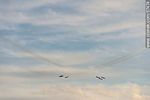 Vuelo acrobático en formación de la Escuadrilha da Fumaça de la Fuerza Aérea Brasileña con aviones Embraer EMB 312 Tucano - Foto #57474