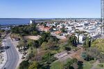 Vista aérea de la rambla de Fray Bentos y el Parque Roosevelt - Foto #65848
