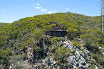 Vista aérea de un sector de la Quebrada de los Cuervos. Mirador - Foto #70275