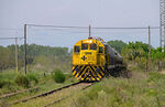 Estación de ferrocarril de Montes. Locomotora de Servicios Logísticos Ferroviarios - Foto #70583