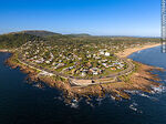 Vista aérea de Punta Fría y playa San Francisco - Foto #76949