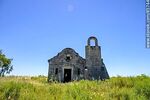 Capilla abandonada próxima a Orgoroso sobre el camino a Las Palmas o camino departamental de la Cuchilla del Rabón - Foto #85744