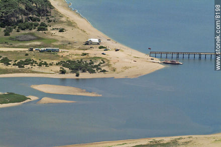 Laguna Garzón. Balsa. - Punta del Este y balnearios cercanos - URUGUAY. Foto No. 8198