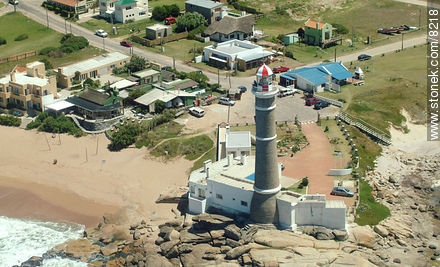 Jose Ignacio lighthouse aerial view - Punta del Este and its near resorts - URUGUAY. Photo #8218