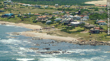 Aerial view of Jose Ignacio - Punta del Este and its near resorts - URUGUAY. Photo #8226