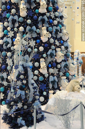 Navidad Azul – 2008 Punta Carretas Shopping - Departamento de Montevideo - URUGUAY. Foto No. 28195