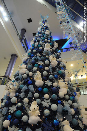 Navidad Azul – 2008 Punta Carretas Shopping - Departamento de Montevideo - URUGUAY. Foto No. 28210
