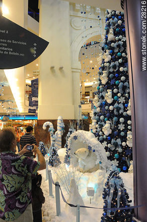 Navidad Azul – 2008 Punta Carretas Shopping - Departamento de Montevideo - URUGUAY. Foto No. 28216
