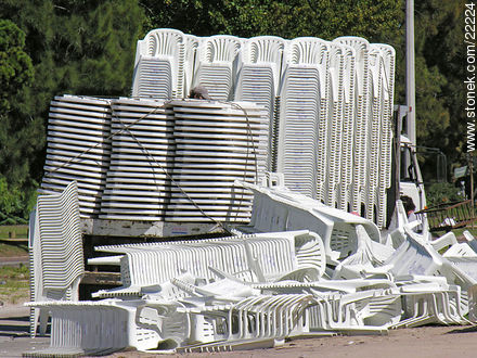 Stock of chairs -  - MORE IMAGES. Photo #22224