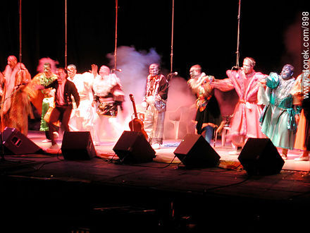 Espectáculos de Carnaval en el Teatro de Verano Ramón Collazo - Departamento de Montevideo - URUGUAY. Foto No. 898