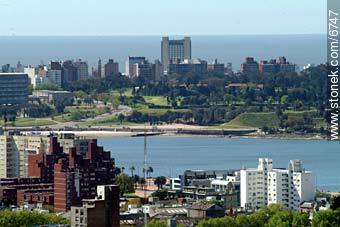 Palermo quarter, Ramírez beach, Golf Park, Sheraton Hotel - Department of Montevideo - URUGUAY. Foto No. 6747