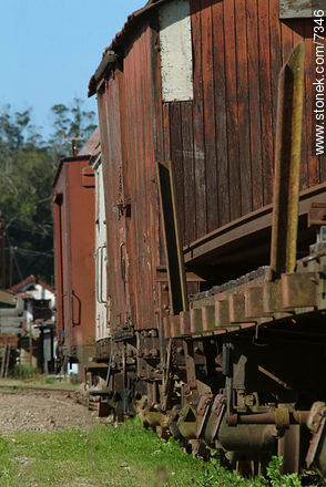 Old AFE wagons - Department of Florida - URUGUAY. Photo #7346