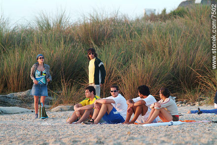 Waiting for the sunset - Punta del Este and its near resorts - URUGUAY. Photo #7502