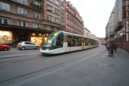 Tranvías de Estrasburgo - Región de Alsacia - FRANCIA. Foto No. 29163