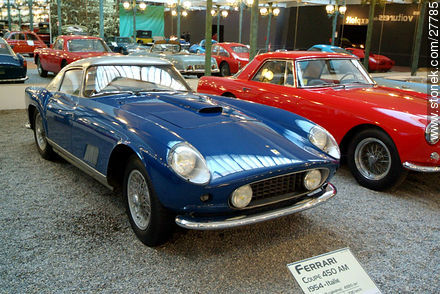Ferrari coupe 450 AM, 1954 - Región de Alsacia - FRANCIA. Foto No. 27785