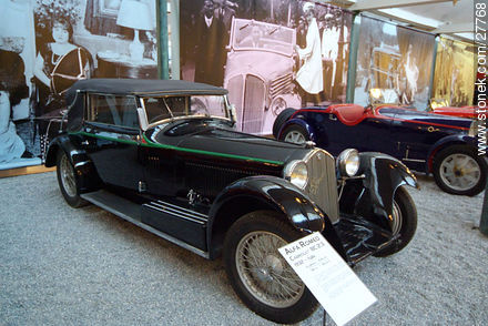 Alfa Romeo Cabriolet 8C 2.3 1932 - Region of Alsace - FRANCE. Photo #27768