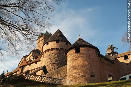Castillo Haut-Koenigsbourg - Región de Alsacia - FRANCIA. Foto No. 27942