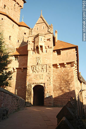 Haut-Koenigsbourg castle - Region of Alsace - FRANCE. Foto No. 27953