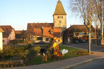 Town of Zellenberg - Region of Alsace - FRANCE. Photo #28031