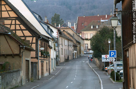 Riquewihr.  Pueblo vitivinícola en Alsacia. - Región de Alsacia - FRANCIA. Foto No. 28036