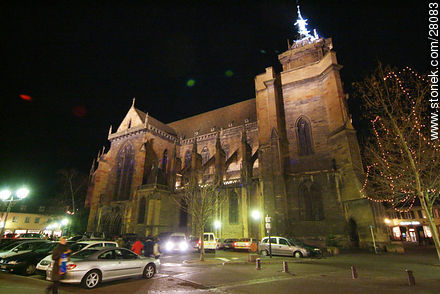 Colmar Cathedral - Region of Alsace - FRANCE. Foto No. 28083