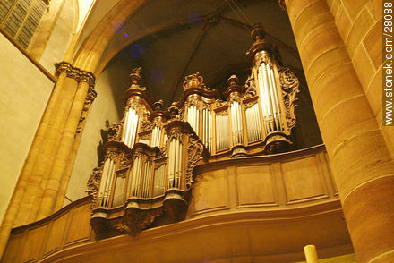 Catedral de Colmar. Órgano - Región de Alsacia - FRANCIA. Foto No. 28088