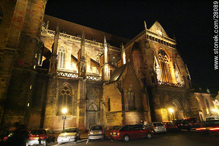 Colmar Cathedral - Region of Alsace - FRANCE. Foto No. 28089