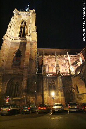 Colmar Cathedral - Region of Alsace - FRANCE. Foto No. 28090