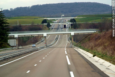 Puentes cruzando la autopista A4 y E50 -  - FRANCIA. Foto No. 27638