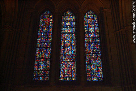 Vitrales de la Catedral de Reims -  - FRANCIA. Foto No. 27670