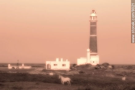 Faro de Cabo Polonio - Departamento de Rocha - URUGUAY. Foto No. 9021