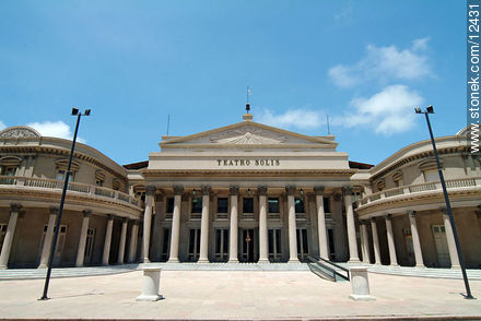 Teatro Solís - Departamento de Montevideo - URUGUAY. Foto No. 12431