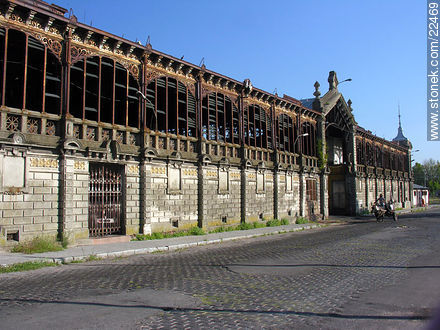 Mercado agrícola (1912-2006) - Departamento de Montevideo - URUGUAY. Foto No. 22469