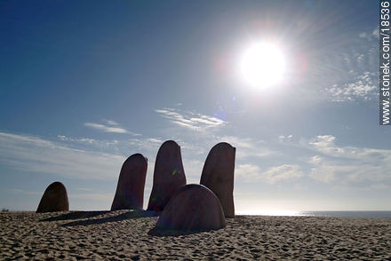 Los Dedos at Playa Brava in Punta del Este - Punta del Este and its near resorts - URUGUAY. Photo #18536