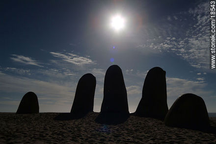 Los Dedos at Playa Brava in Punta del Este - Punta del Este and its near resorts - URUGUAY. Photo #18543