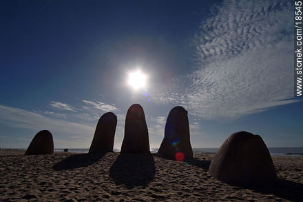 Los Dedos at Playa Brava in Punta del Este - Punta del Este and its near resorts - URUGUAY. Photo #18545